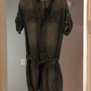 Size M Denim Romper